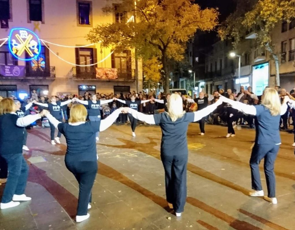 Ballada de sardanes a l'Esclat de la Festa Major de Sant Andreu